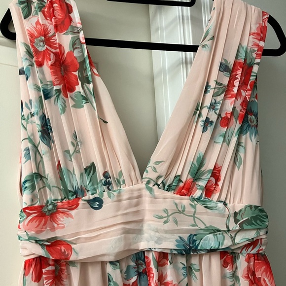 Lulu's Meandering Garden Floral Maxi Dress in XL. - Picture 3 of 6